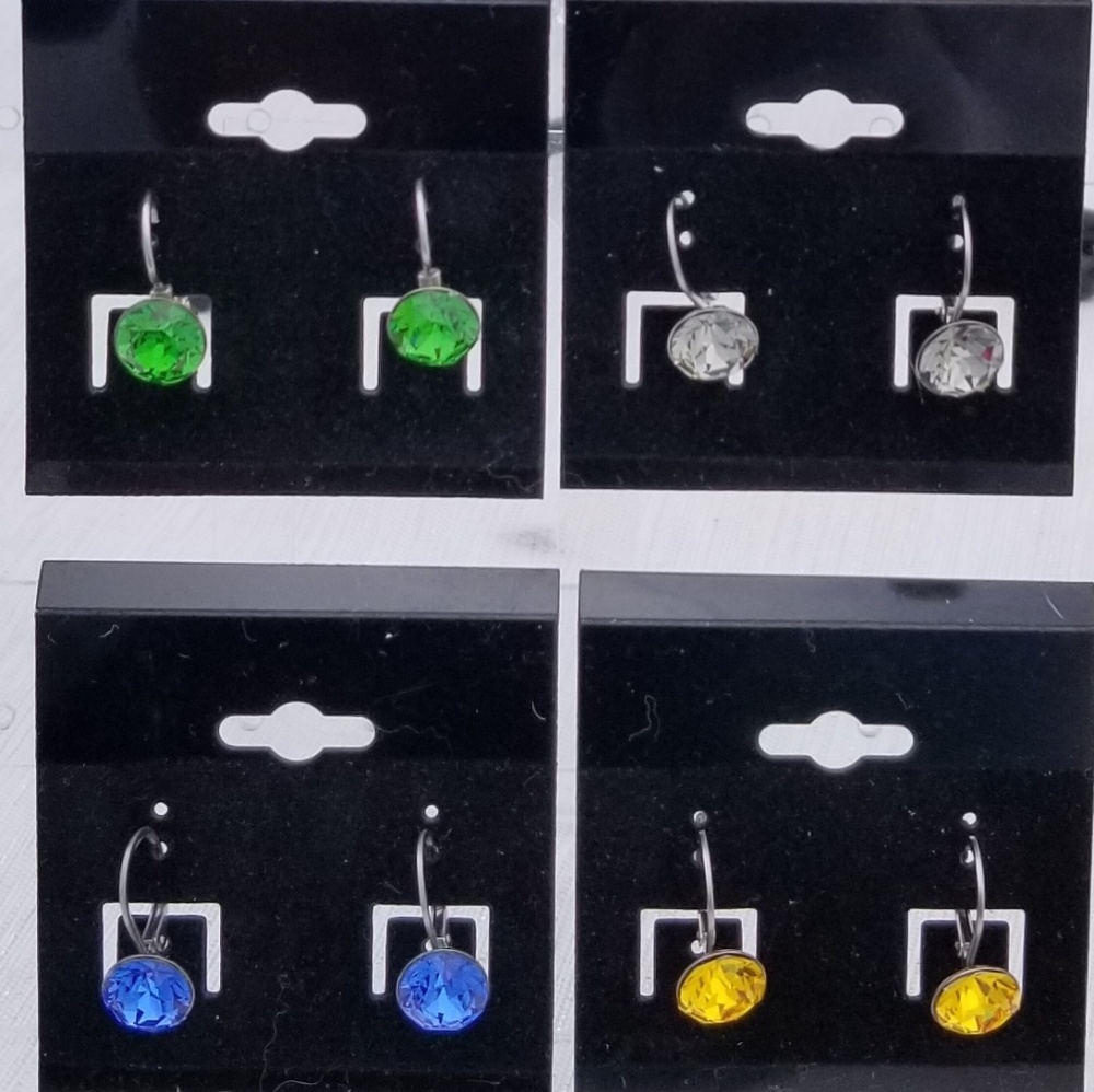 Swarovski element crystal nickelfree earrings